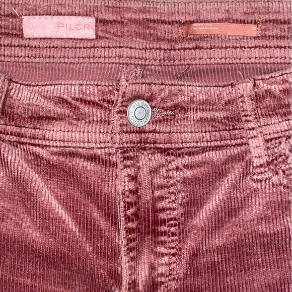 Anthropologie Pilcro Slim Boyfriend Cropped Corduroy Pants- Size 29 - Picture 5 of 10